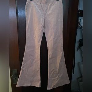 womens small pink flare jeans